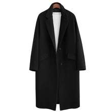 Черное классическое пальто