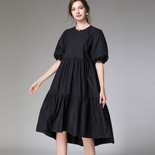 Черное платье-парашют