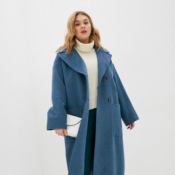 Длинное пальто с карманами Синар 