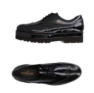 Лакированные ботинки на шнурках HOGAN