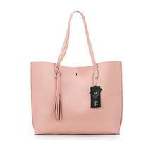 Розовая сумка-шоппер