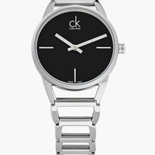 Серебристые часы Calvin Klein