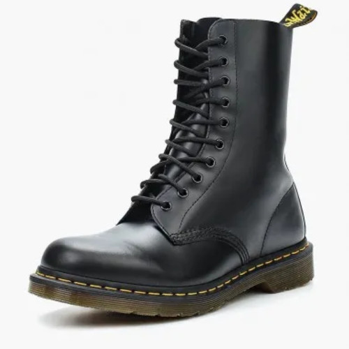 Черные ботинки Dr.Martens