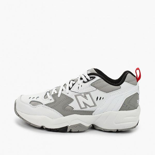 Кроссовки New Balance 608, серые с белым