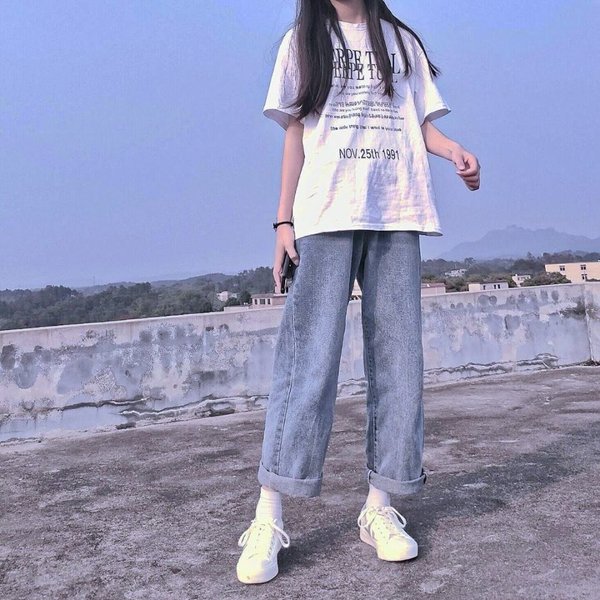 Женские джинсы бойфренд